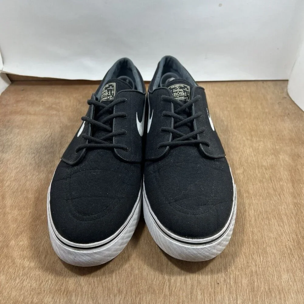 Nike SB Zoom Air Stefan Janoski 615957-028 Black Low Top Skate Shoes Men Size 13